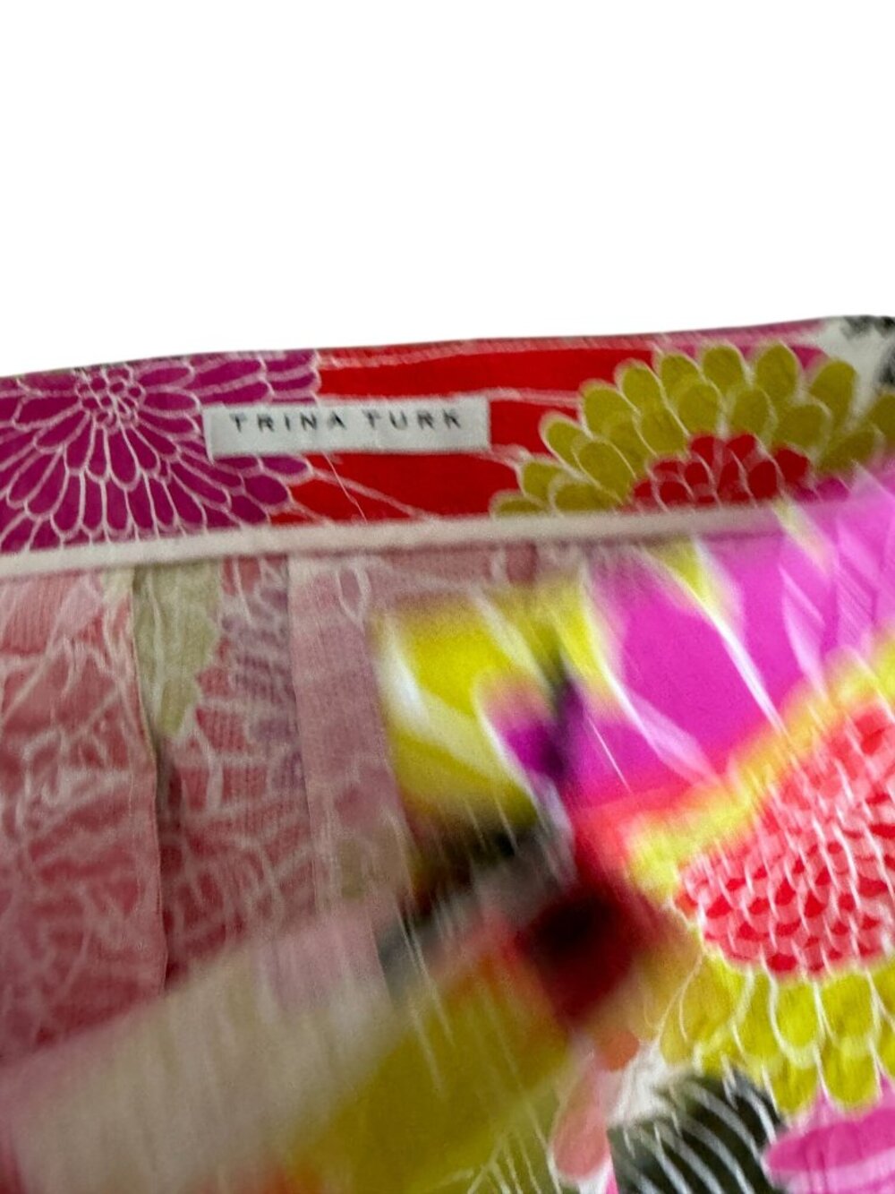 TRINA TURK Floral Crop Dress Pants Size 14 - Picture 9 of 12